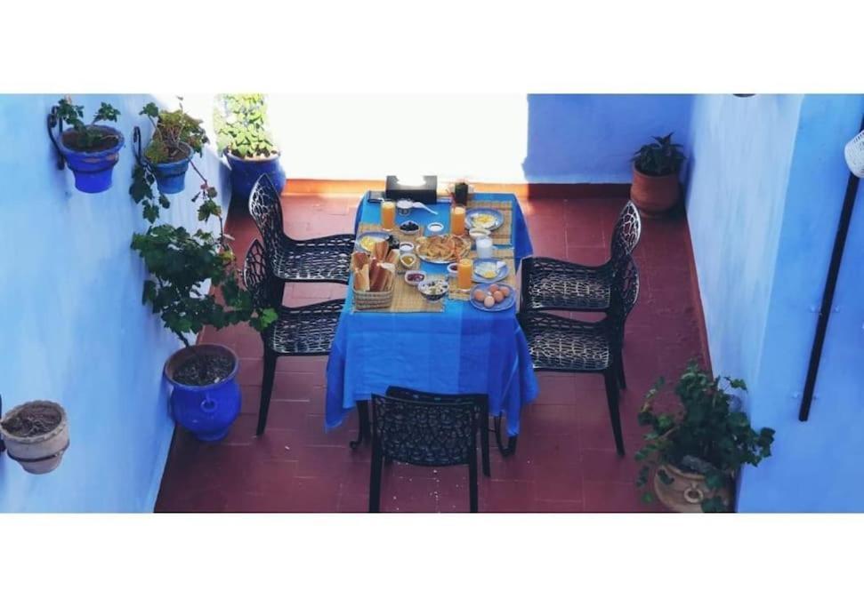 Riad Chourafa Chefchaouen Exterior foto